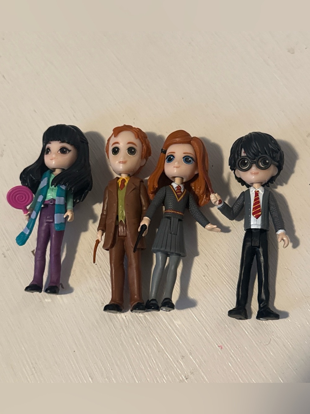 Wizarding World Harry Potter Magical Minis Hogwarts Ginny Weasley lot of 4